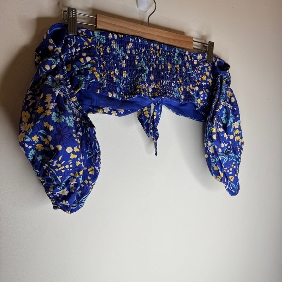 Maeve Blue Floral Skirt Set Size XL - Picture 9 of 9